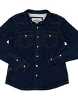 Women’s Western High Sierra Shirt - Sea Ranch Indigo