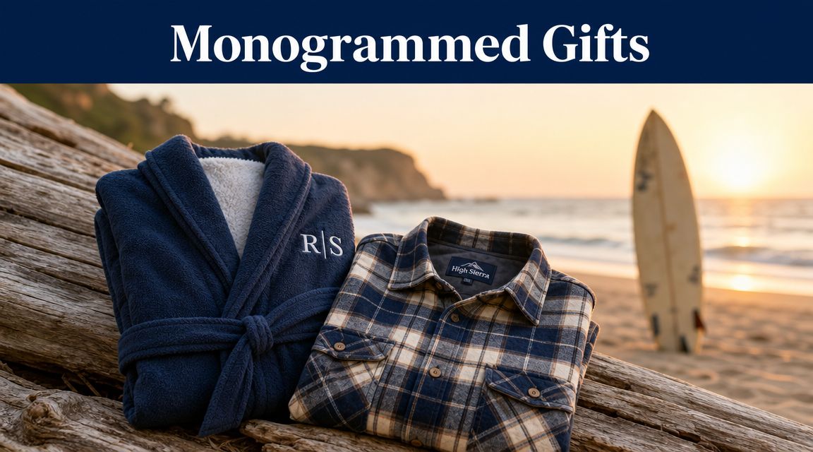 The Guide to Custom Monogrammed Clothing Gifts