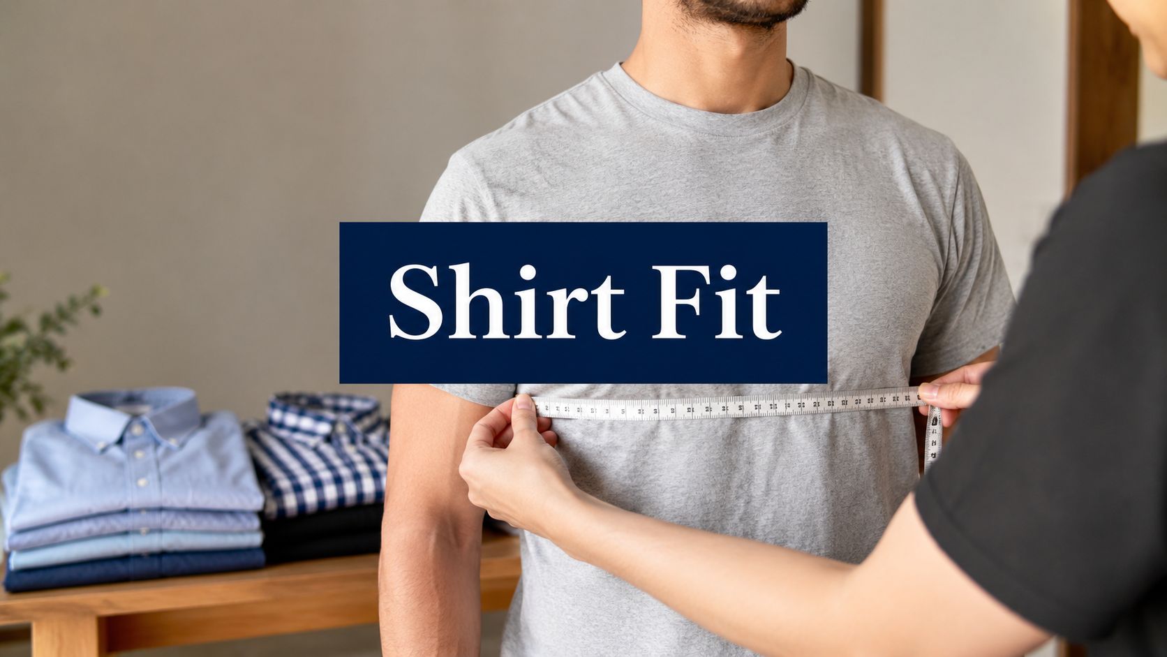 How to Measure for Shirt Fit That Actually Works Offline