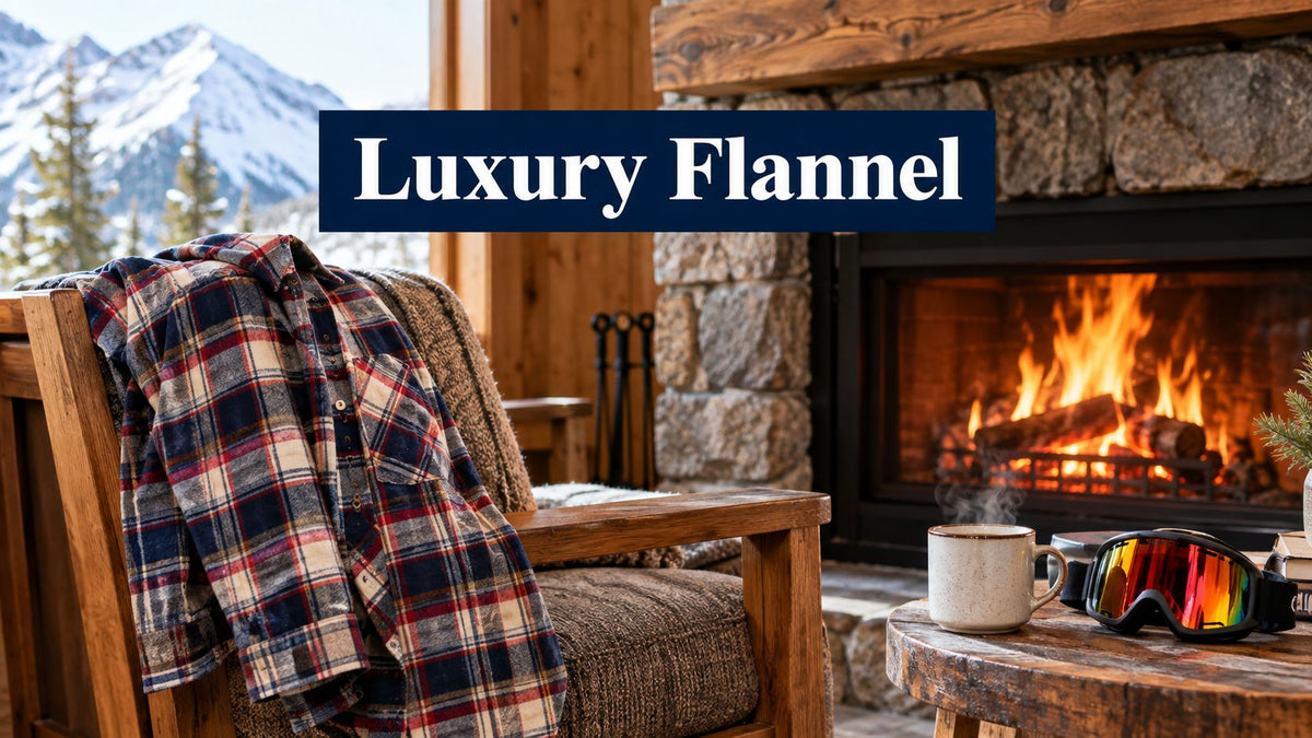 Luxury Flannel Shirts for the Ultimate Après-Ski