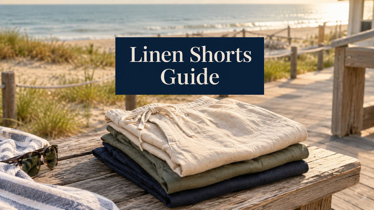 Men Linen Shorts Guide for Style, Fit, and Care
