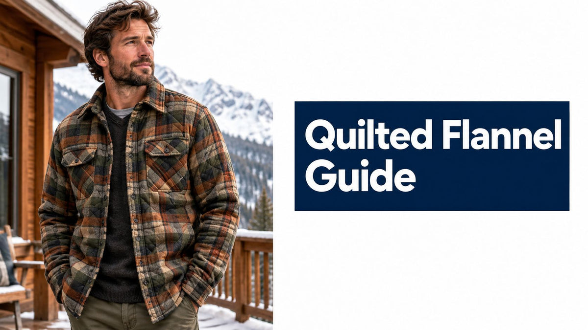 Men's Quilted Flannel Shirt Jacket: Complete Buying Guide