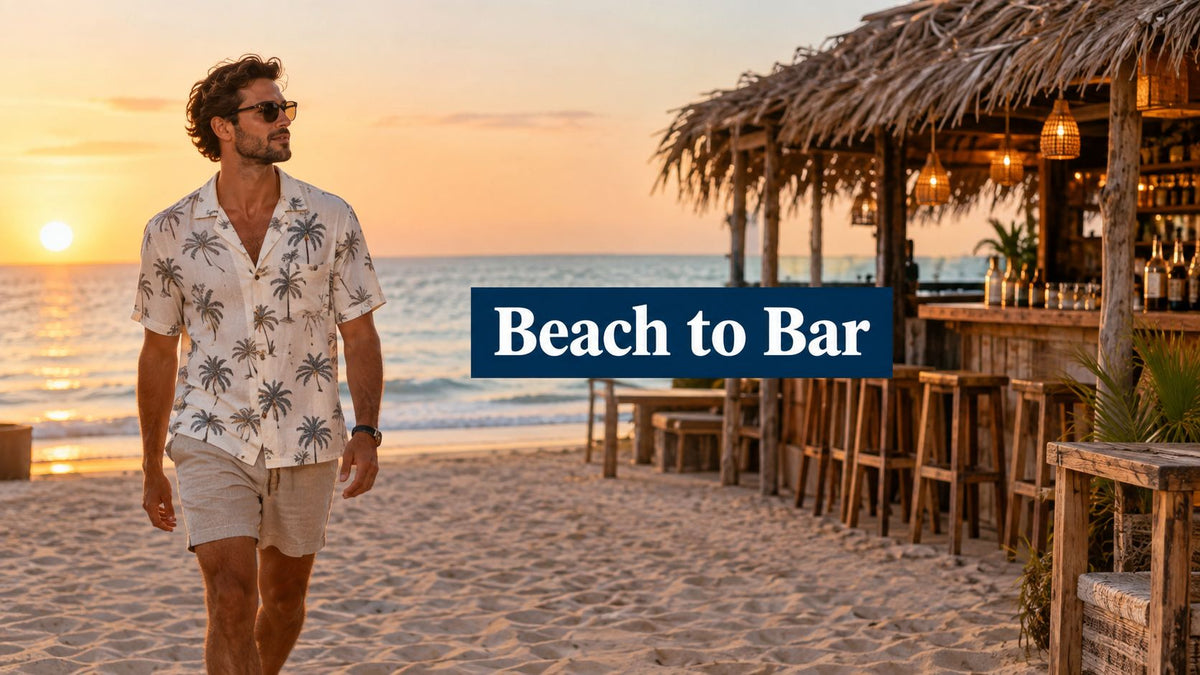 Men's Vacation Shirts That Work from Beach to Bar