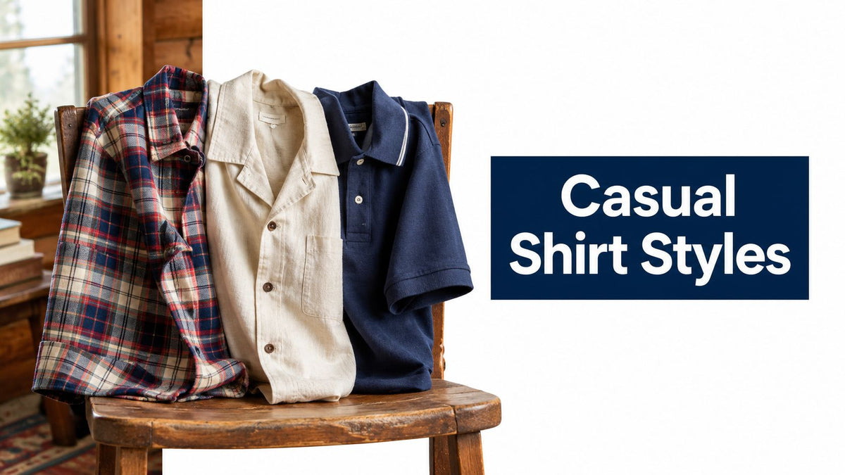Men's Casual Shirt Styles for Life Offline