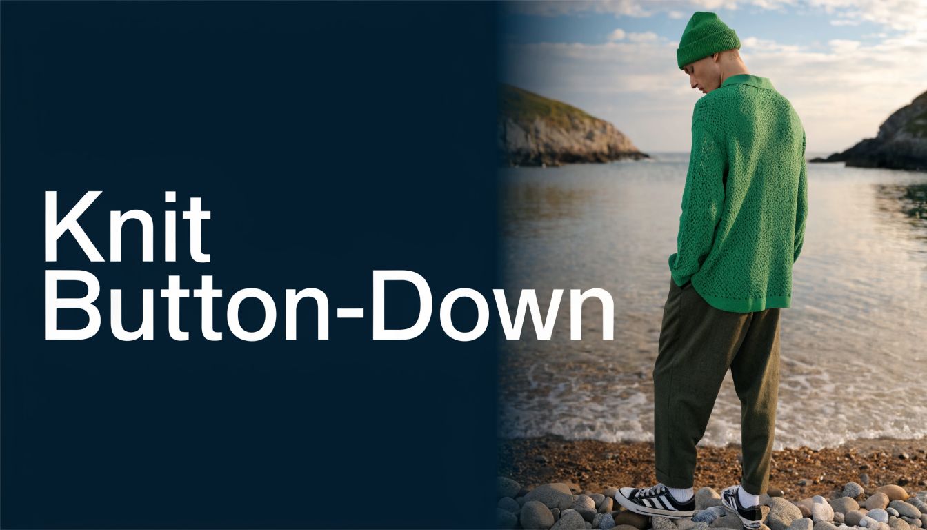 Style Guide: Men's Knit Button Down Shirt