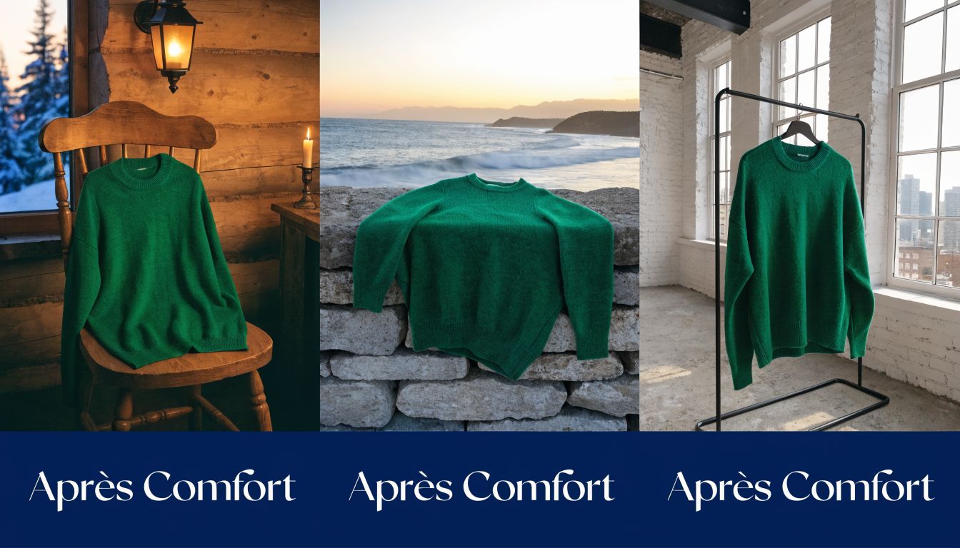 Oversized Crew Neck Sweater: Your Guide to Après Comfort