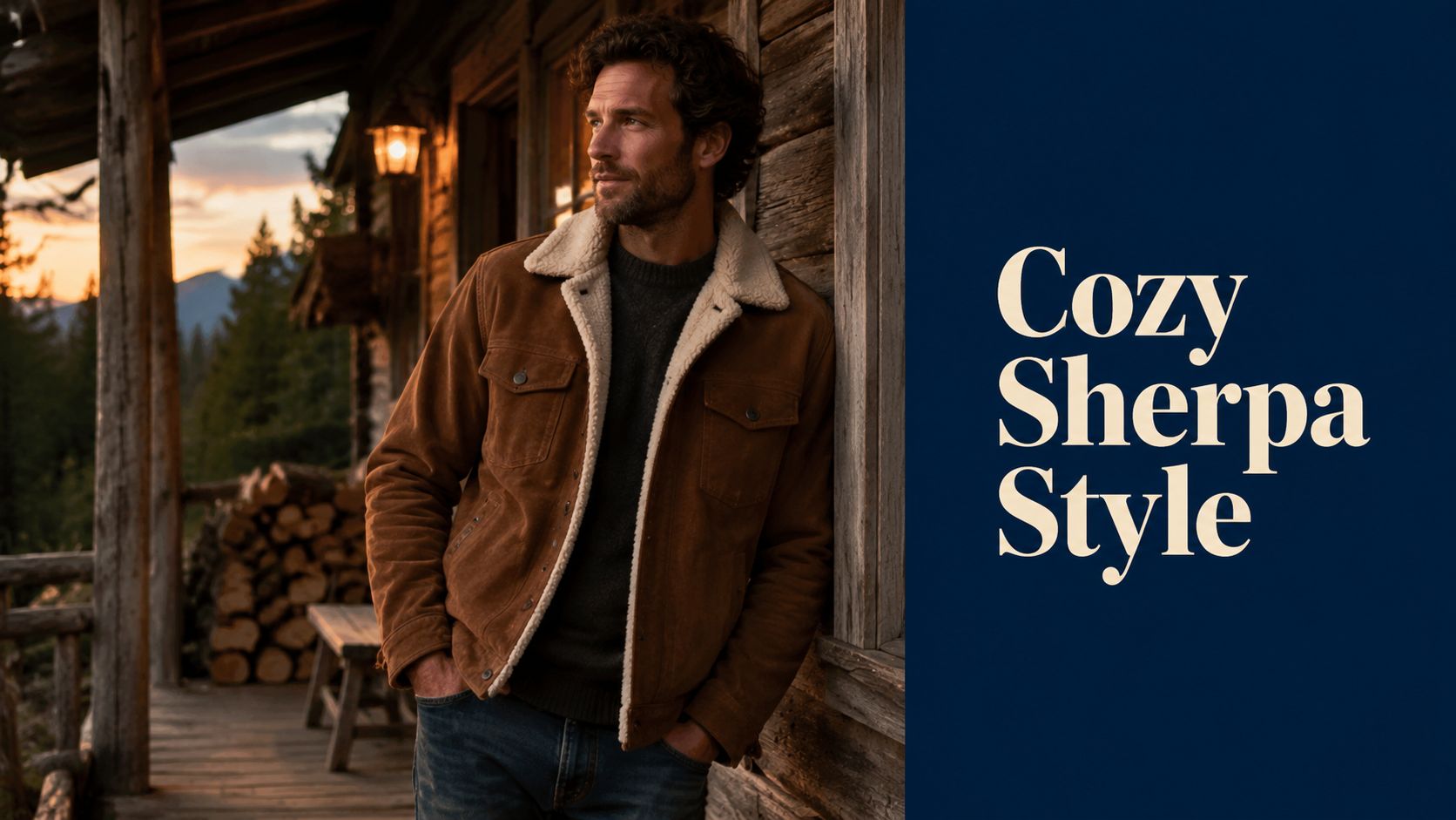 Cozy & Stylish Sherpa Lined Jackets for Men
