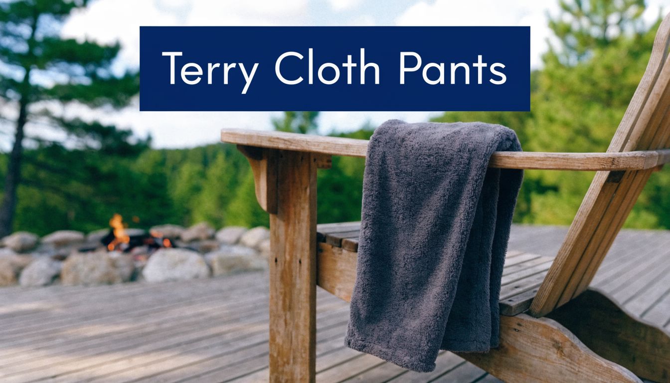 Terry Cloth Pants: Your Après-Adventure Essential