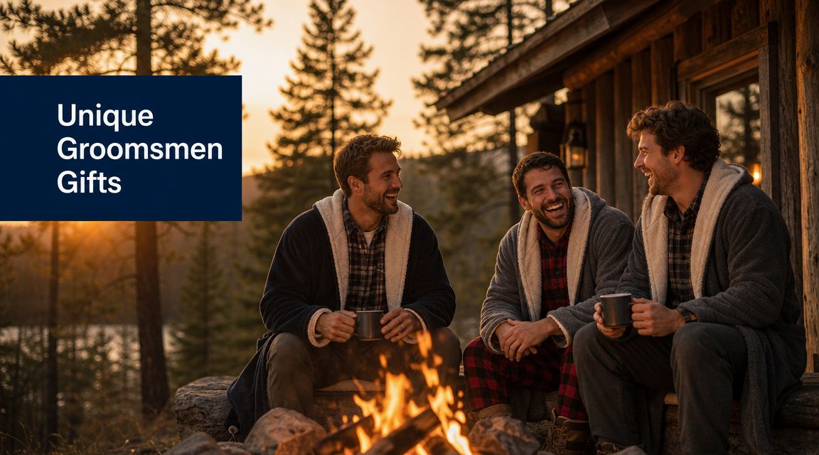Unique Groomsmen Gifts for the Next Adventure