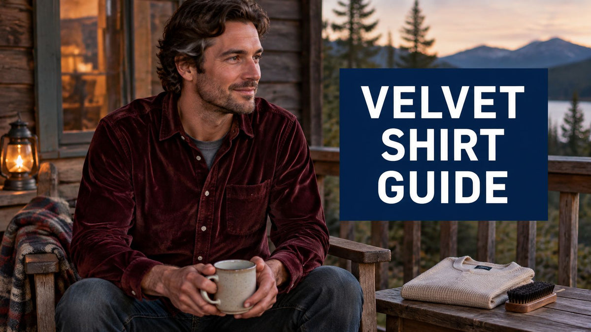 Velvet Button Down Shirt Guide: Fabric, Warmth and Care