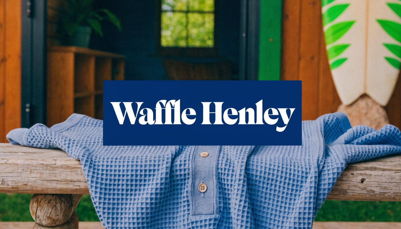 Waffle Henley Shirt: Your Ultimate Thermal Layer