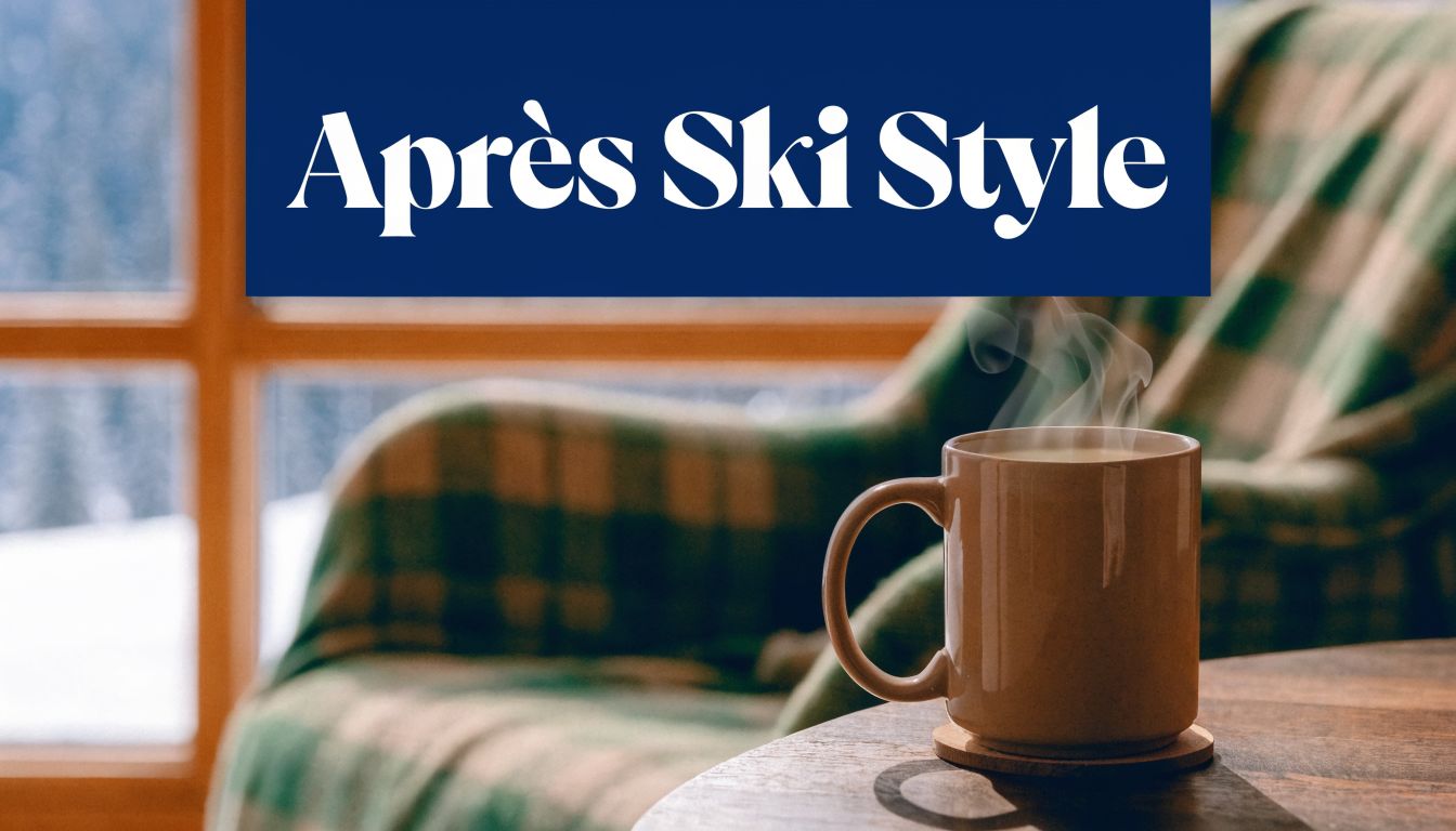 What to Wear Après Ski A Guide to Style & Comfort