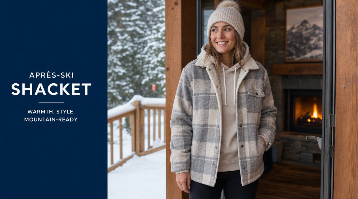 Women’s Après-ski Shacket