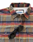 Men’s Stretch High Sierra Shirt - Olive Blanket Stripe