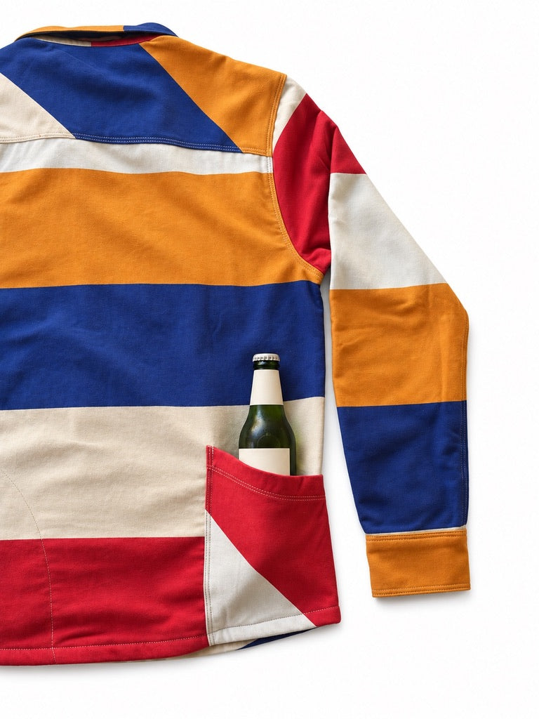 Men’s High Sierra Shirt - Gonzo Stripe, American Dream