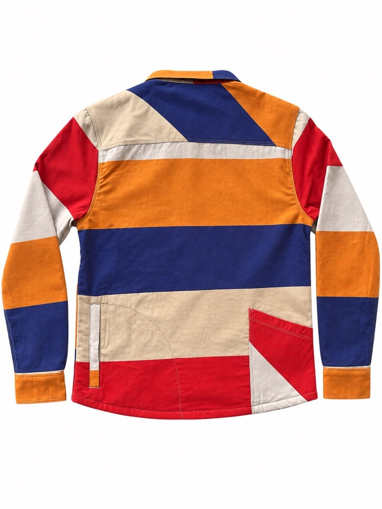Men’s High Sierra Shirt - Gonzo Stripe, American Dream
