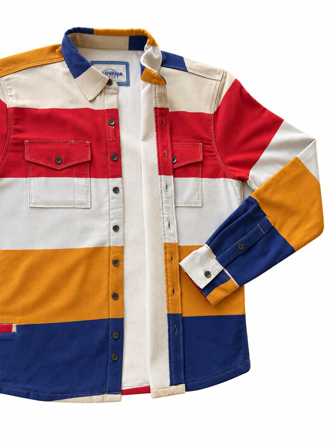 Men’s High Sierra Shirt - Gonzo Stripe, American Dream