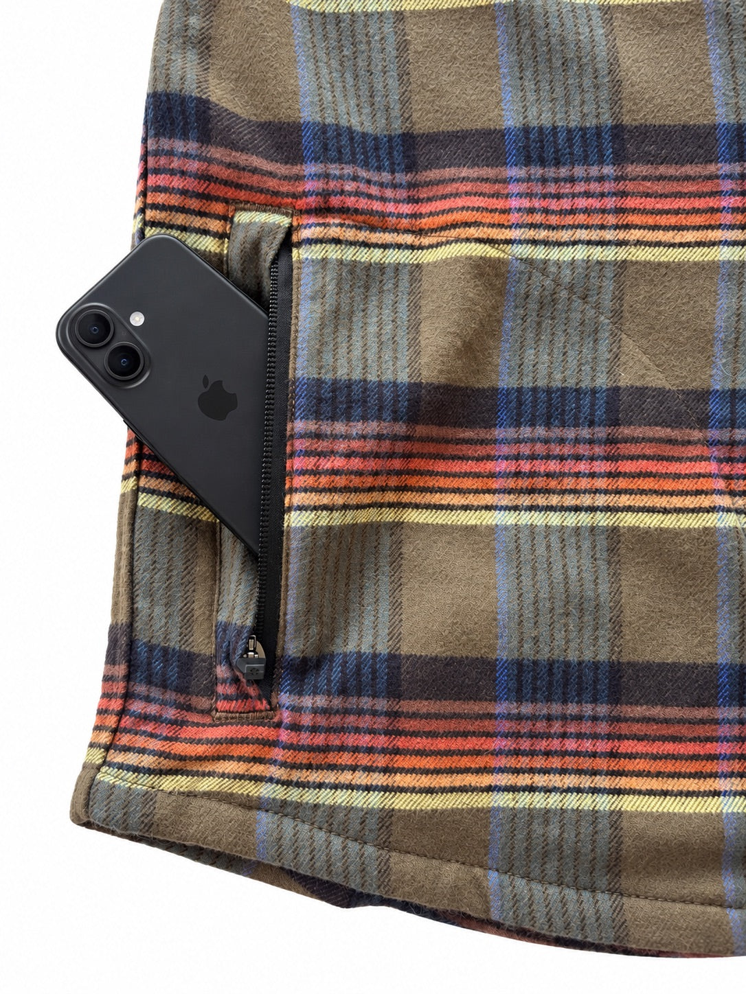 Men’s Stretch High Sierra Shirt - Olive Blanket Stripe