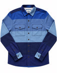 Men’s High Sierra Shirt - Gonzo Stripe, Lake Effect