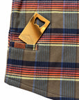 Men’s Stretch High Sierra Shirt - Olive Blanket Stripe