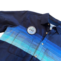 Men’s High Water Shirt - Horizon Stripe, California Coast Classic