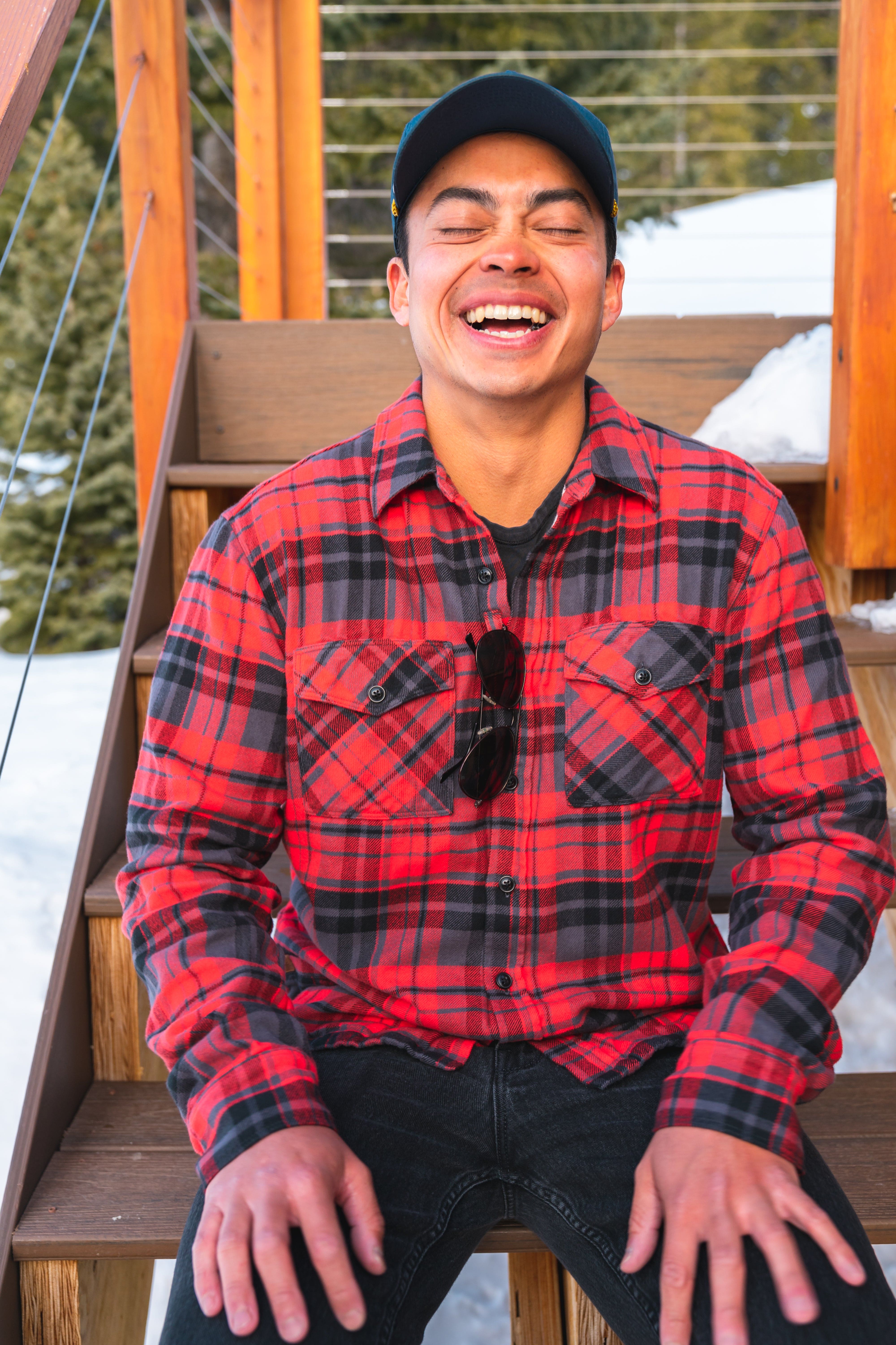 High Sierra Flannel Shirt Men's - Campfire Check – California Cowboy