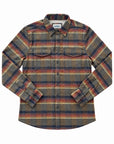 Men’s Stretch High Sierra Shirt - Olive Blanket Stripe