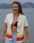 Women’s High Water Shirt - Sunstripe, Cape Fade