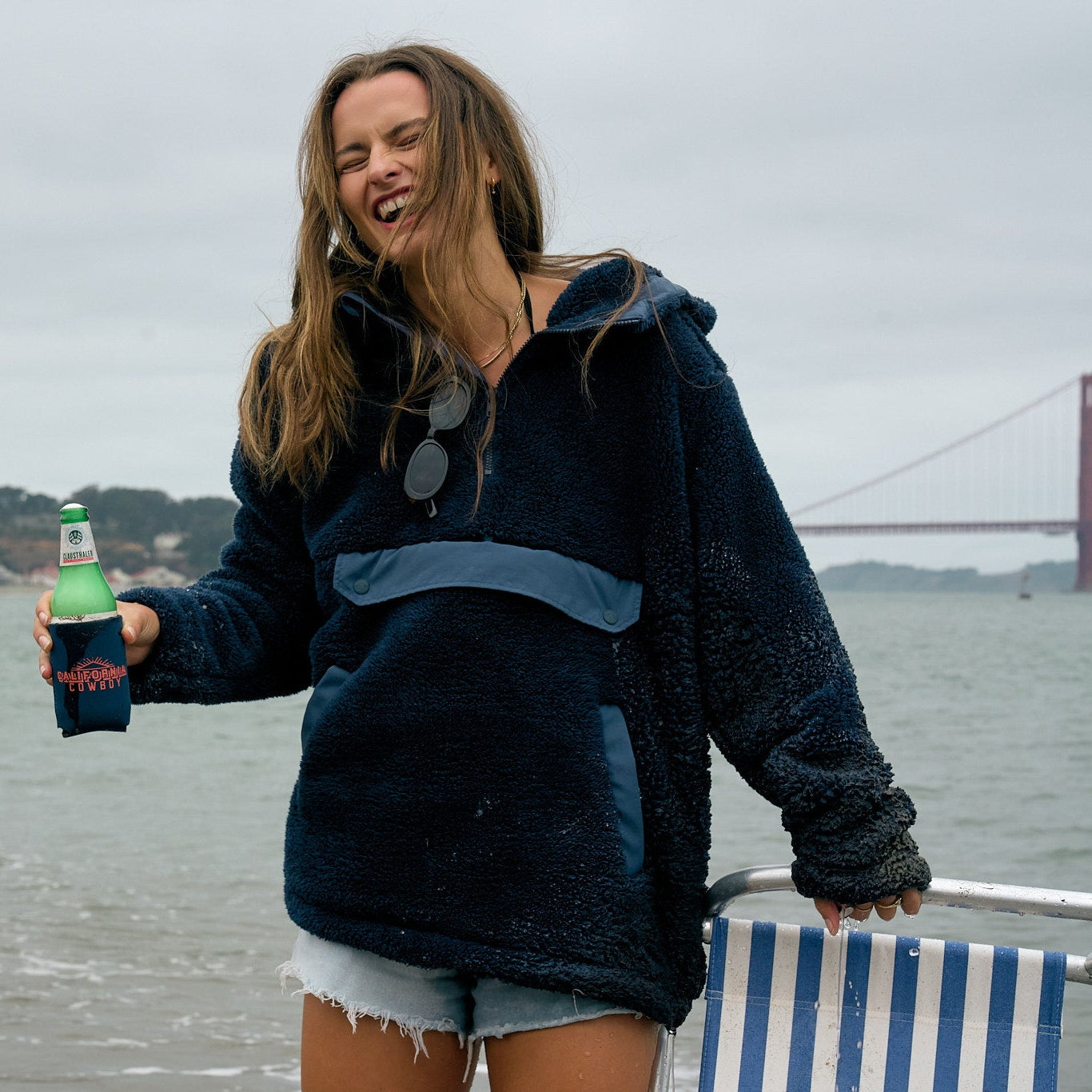 Unisex Astral Half Zip - Farallon Navy