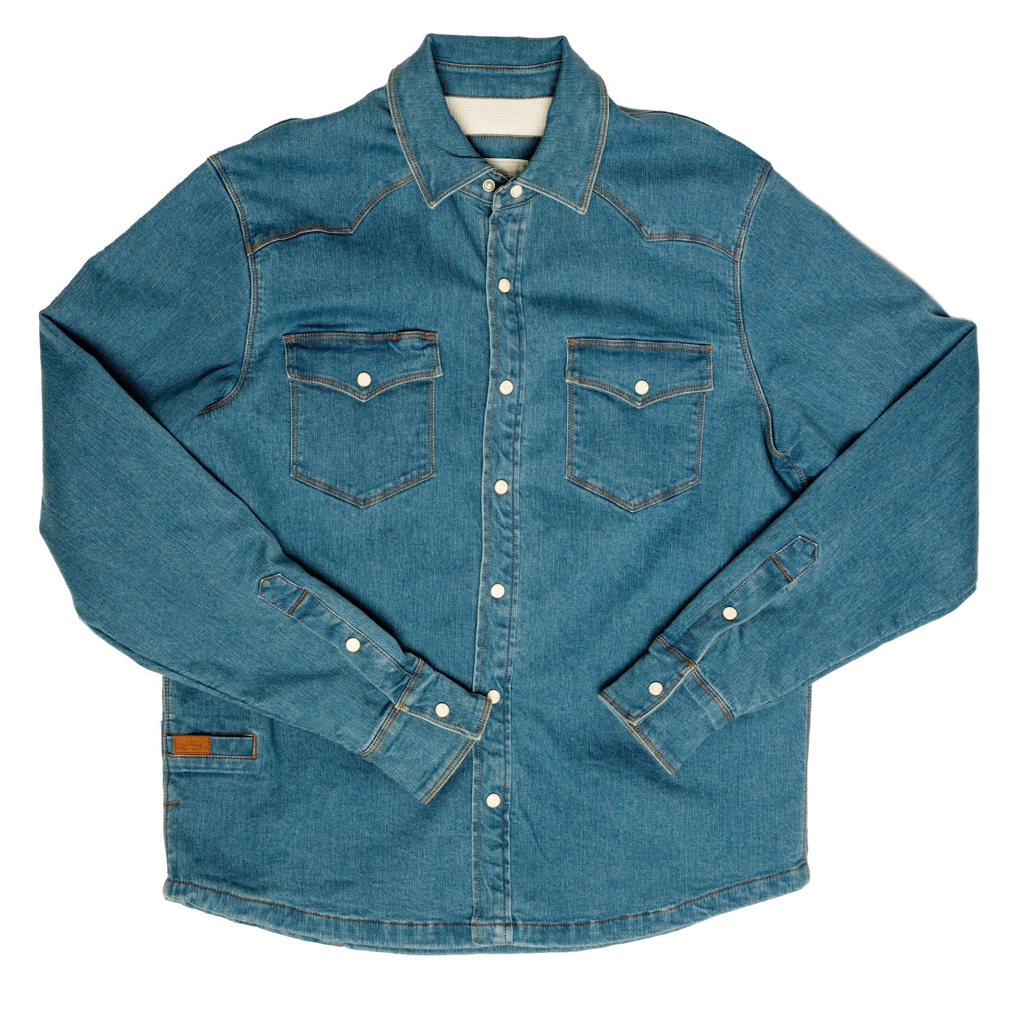 Men’s Western High Sierra Shirt - Washed Light