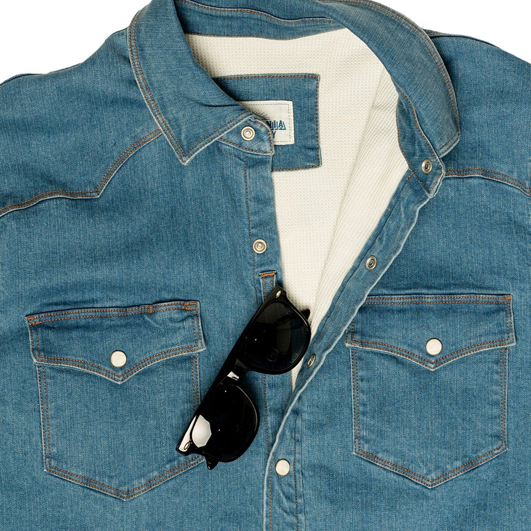 Men’s Western High Sierra Shirt - Washed Light
