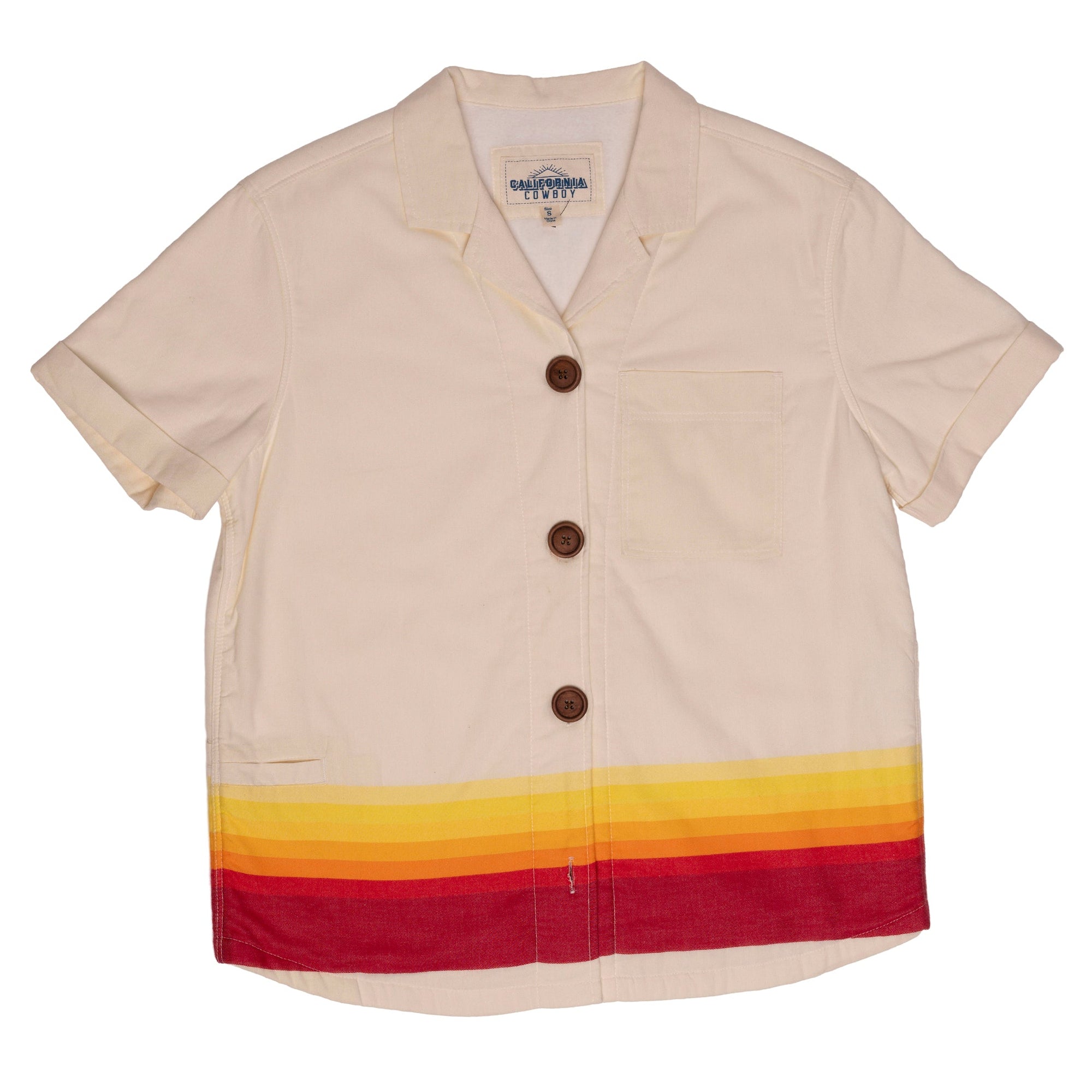 Women’s High Water Shirt - Sunstripe, Cape Fade