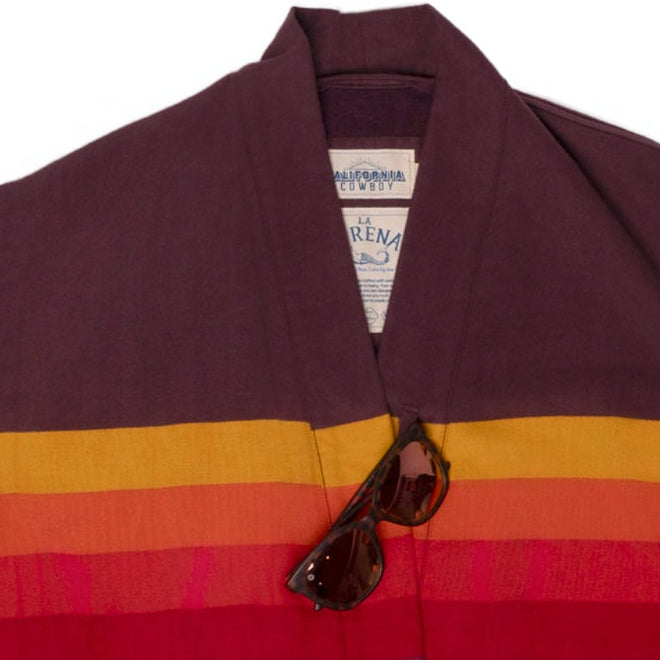 Men’s El Garibaldi Robe (Long) - Hot Rum