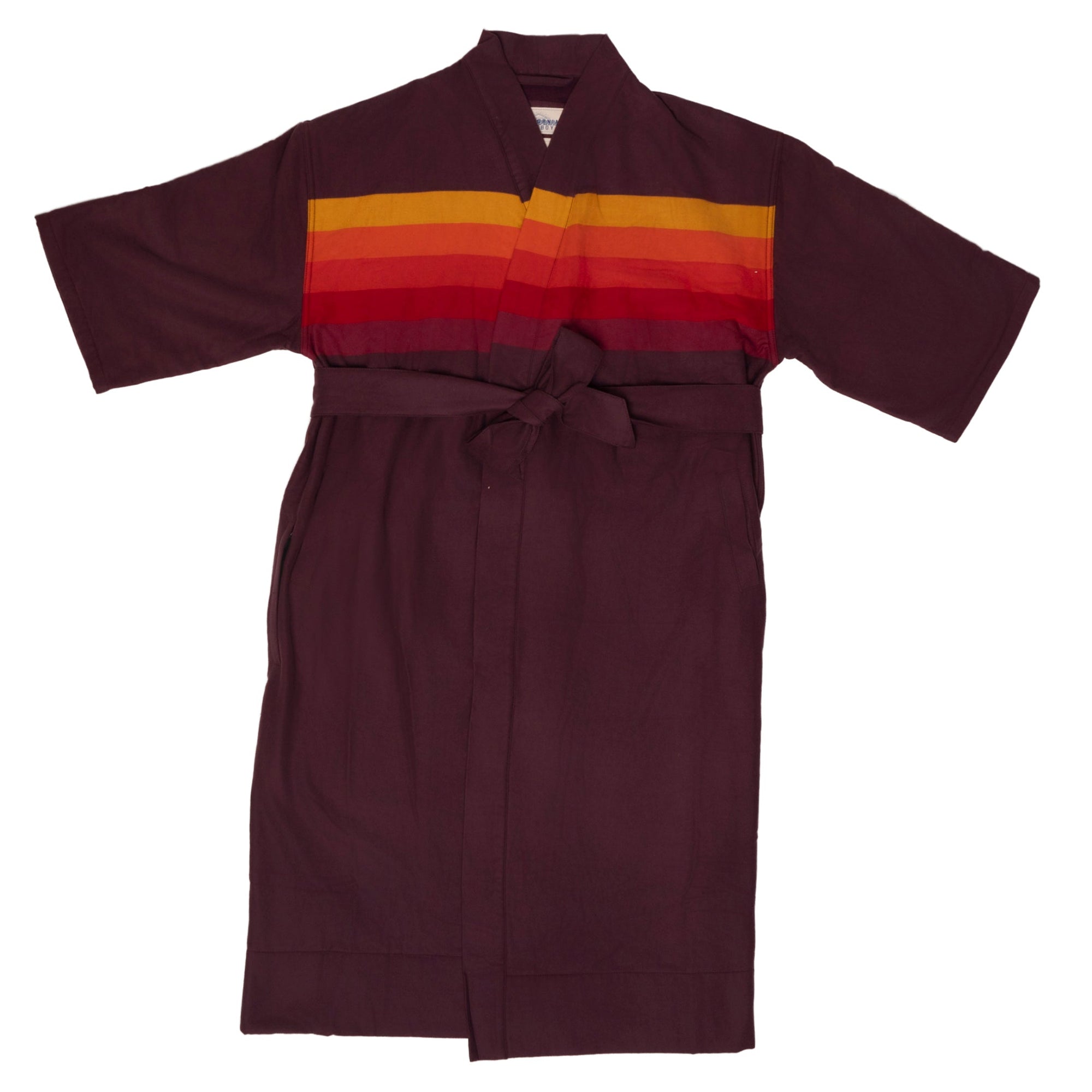 Cowboy Robe Men’s El Garibaldi Robe (Long) - Hot Rum – California Cowboy