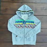 CC x Dig Design 1968 Men's PCH Full Zip Hoodie - Heather Grey Grateful Dead