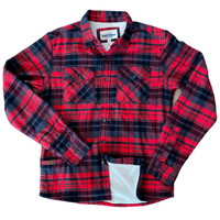 Men’s High Sierra Shirt - Red Axe Tartan