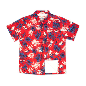 Men’s Surf  Stretch High Water Shirt - Bird of Paradise, Americana