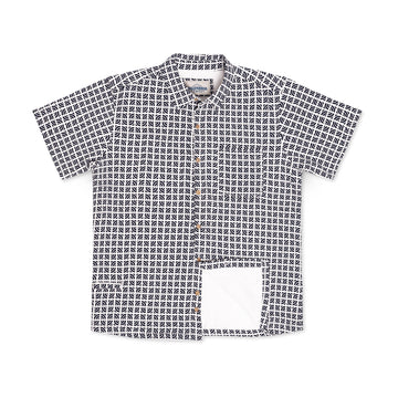 Men’s Surf Stretch High Water Shirt - Breeze Block, White Sand