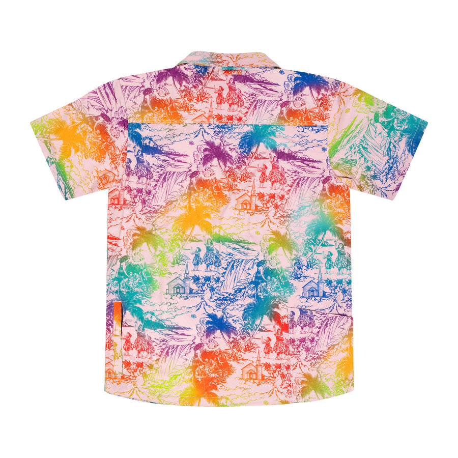 Men’s Surf Stretch Tropic High Water Shirt - Island Time, Pride