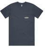 Men's Combed Cotton Tee - Logo Pocket Tee, Pacific