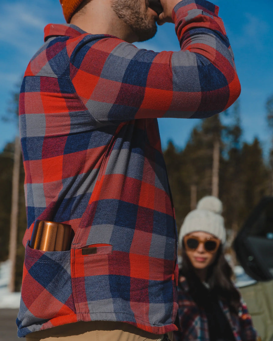 Men’s High Sierra Shirt - Campfire Check