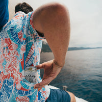 Men’s High Water Shirt - Freedom Writer, White Sand