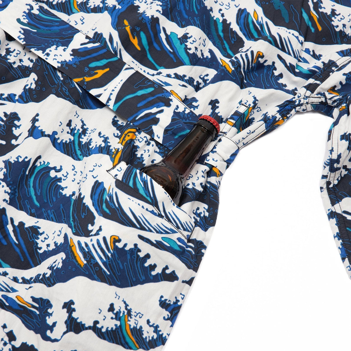 Cowboy Robe Men's El Garibaldi Robe - Dawn Patrol Cortes Blue – California Cowboy
