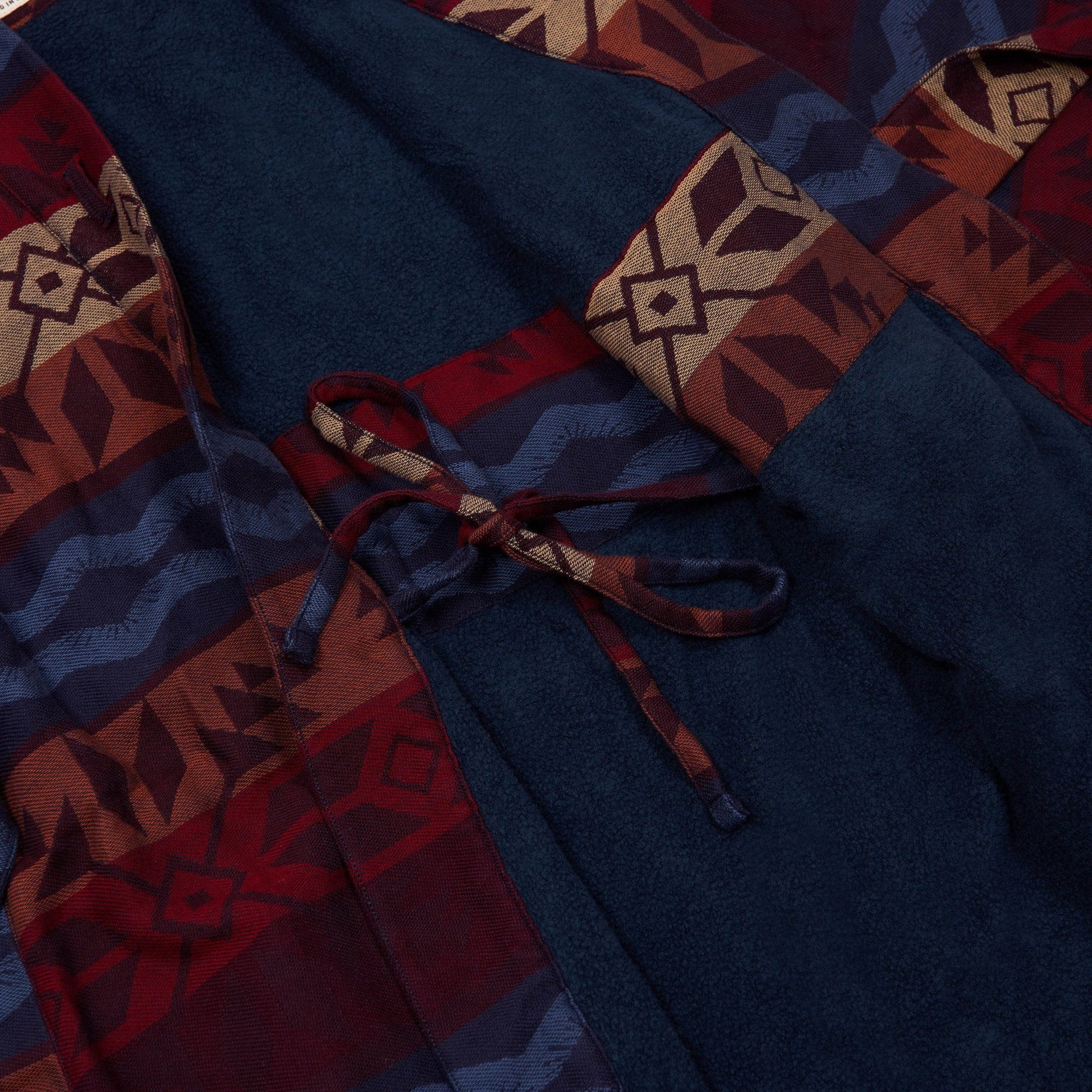 Men’s El Garibaldi Robe (Long) - Fireside Fair Isle, Ember