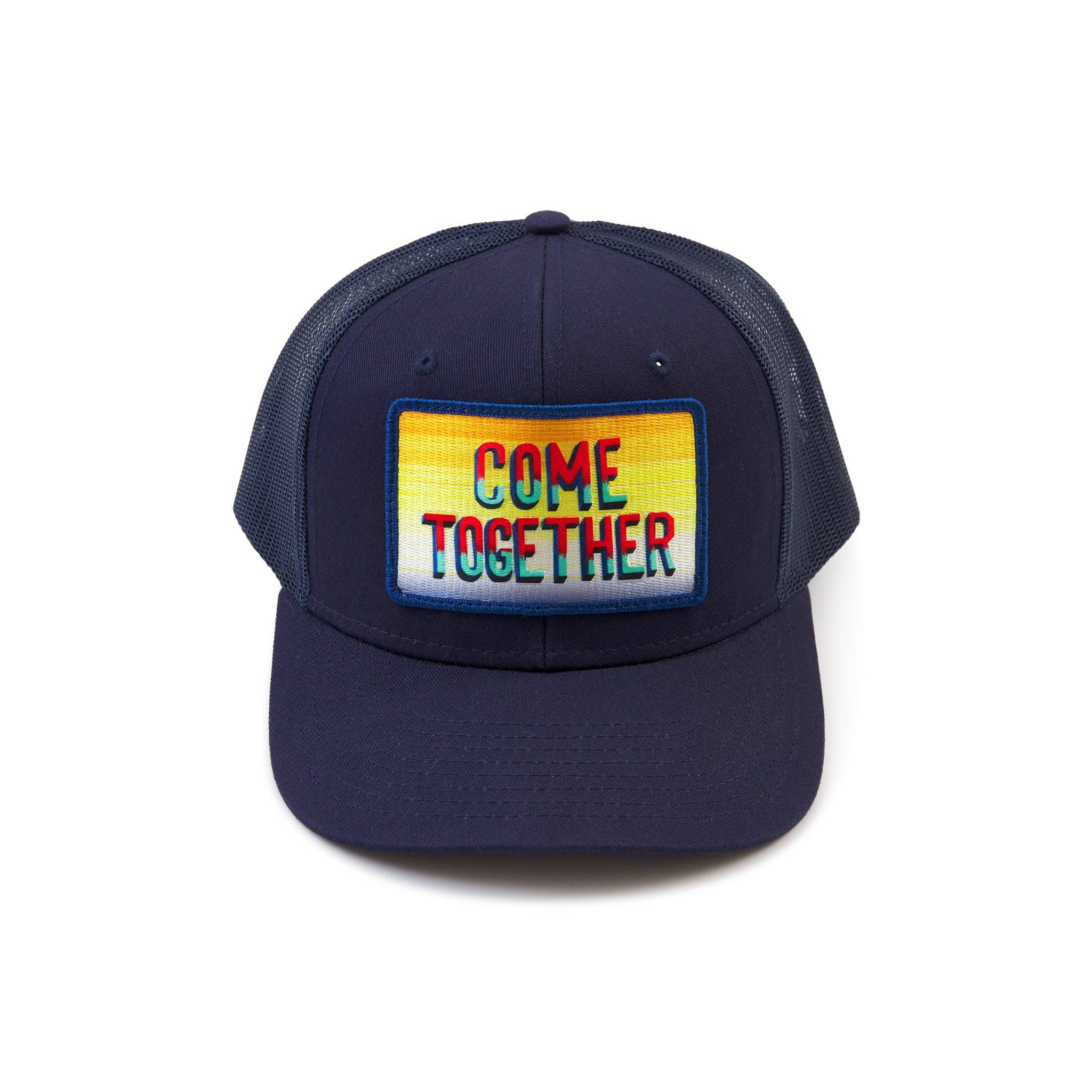 Navy Twill Trucker - Come Together – California Cowboy
