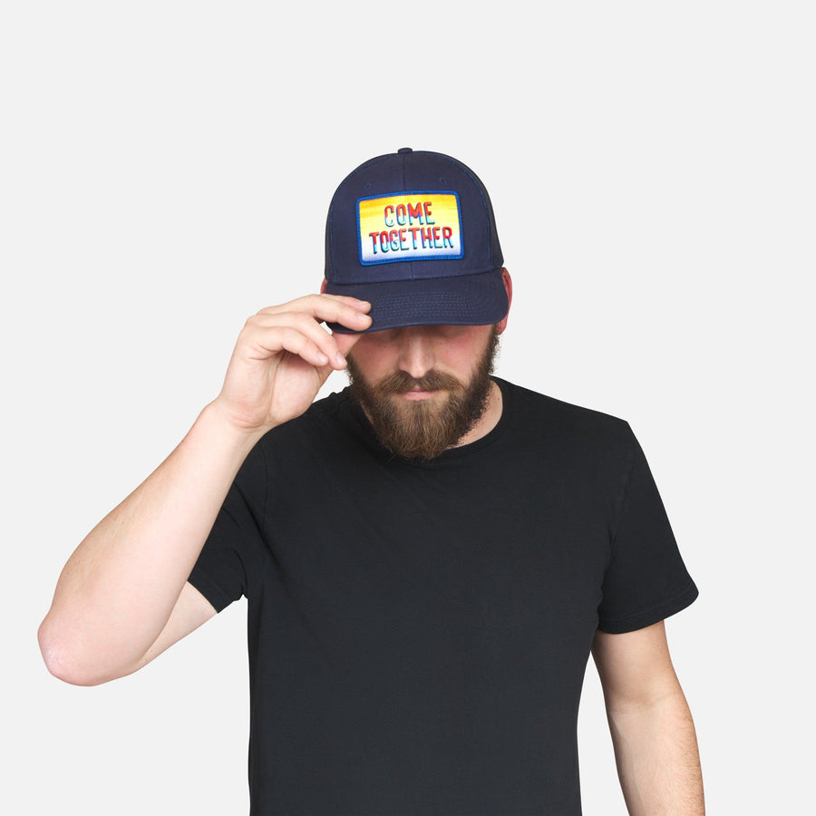 Navy Twill Trucker - Come Together
