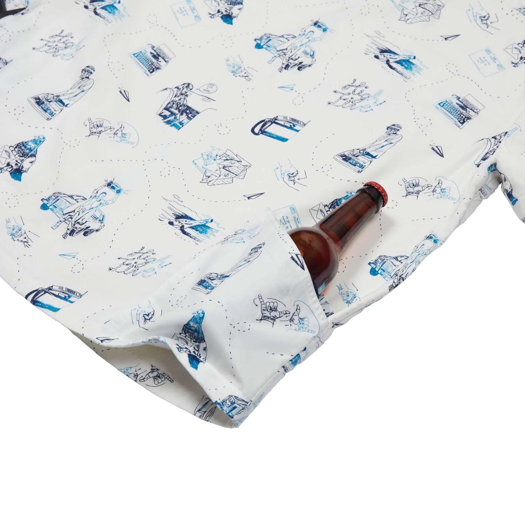 Men’s High Water Shirt - The Analog, White Sand