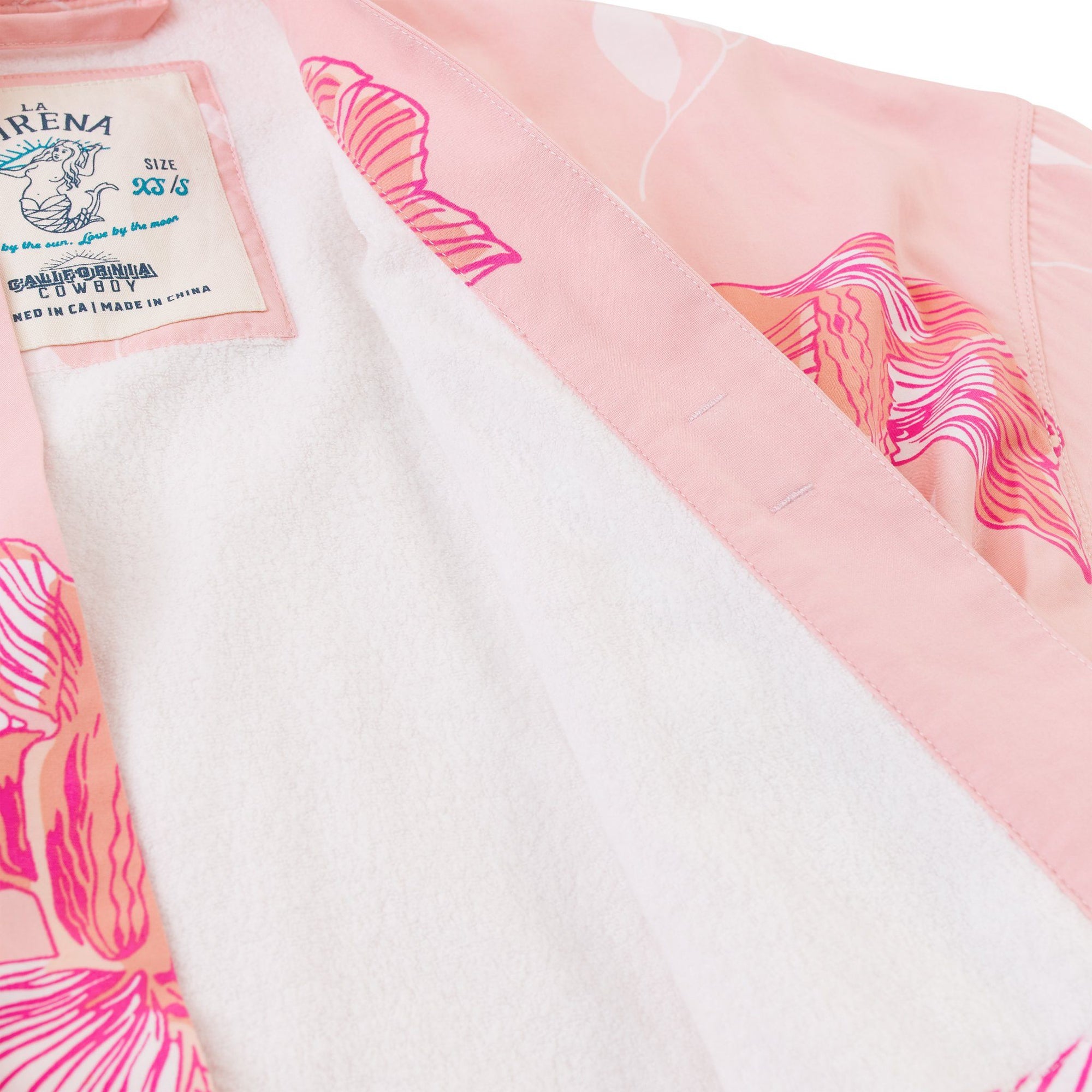 La Sirena - Garibaldi Fish - Dusty Rose - Inside - California Cowboy