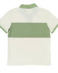 Men’s Polo -  Surf Stripe, White Sand/Sagebrush