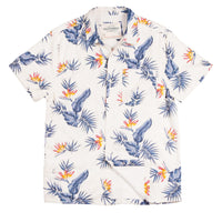 Shop for Men’s High Water Hawaiian Shirt - Bird of Paradise White Sand - California Cowboy